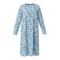 thumbnail image 7 of Aria Women’s 100% Cotton Long Sleeve Ballet Nightgown, Sizes XS-5X, 7 of 7