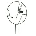 thumbnail image 1 of OULII Plants Climbing Trellis Metal Round Black Flower Garden Support 1Pcs, 1 of 8