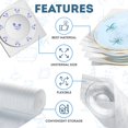 thumbnail image 5 of White Foam Wrap Roll - 12 Inch x 60 Feet. Reusable Packing Foam Roll. Lightweight Foam Sheets for Moving, 5 of 9