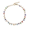 thumbnail image 1 of Anklet Round Gothic Anklets Boho Chain Foot Beach Jewelry Beads Beads Colorful Accessory, 1 of 8