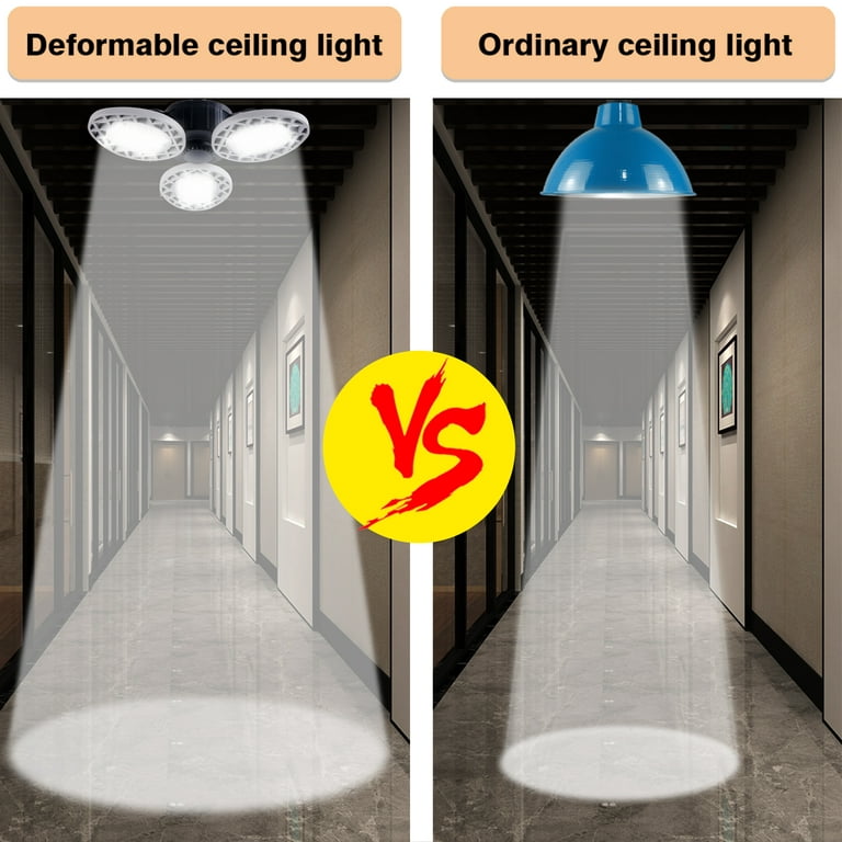 LED Garage Lighting  Parking Garage Ceiling Light Fixtures