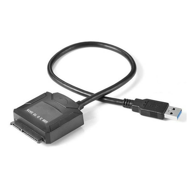 Mojoyce 5gbps Sata To Usb 3 0 Cable Hard Drive Adapter For 2 5 3 5 Inch Ssd Hdd Walmart Com Walmart Com