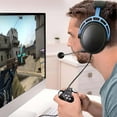 thumbnail image 2 of For HyperX Cloud Alpha Gaming Headphone Cable Nylon Braided Replacement Cable, 2 of 3