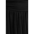 thumbnail image 2 of Simlu Womens Regular and Plus Size Skirt with Pockets Below The Knee Length Ruched Flowy Skirt Midi Skirt For Women, 2 of 6