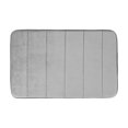 thumbnail image 2 of EclipseJewels Memory Foam Bath Mat, Super Soft Absorbent Bathroom Rug Non Slip, Quick Dry, Machine Washable Floor Carpet for Tub Shower, Home Decor Accessories, 24x16in,Light Gray, 2 of 7