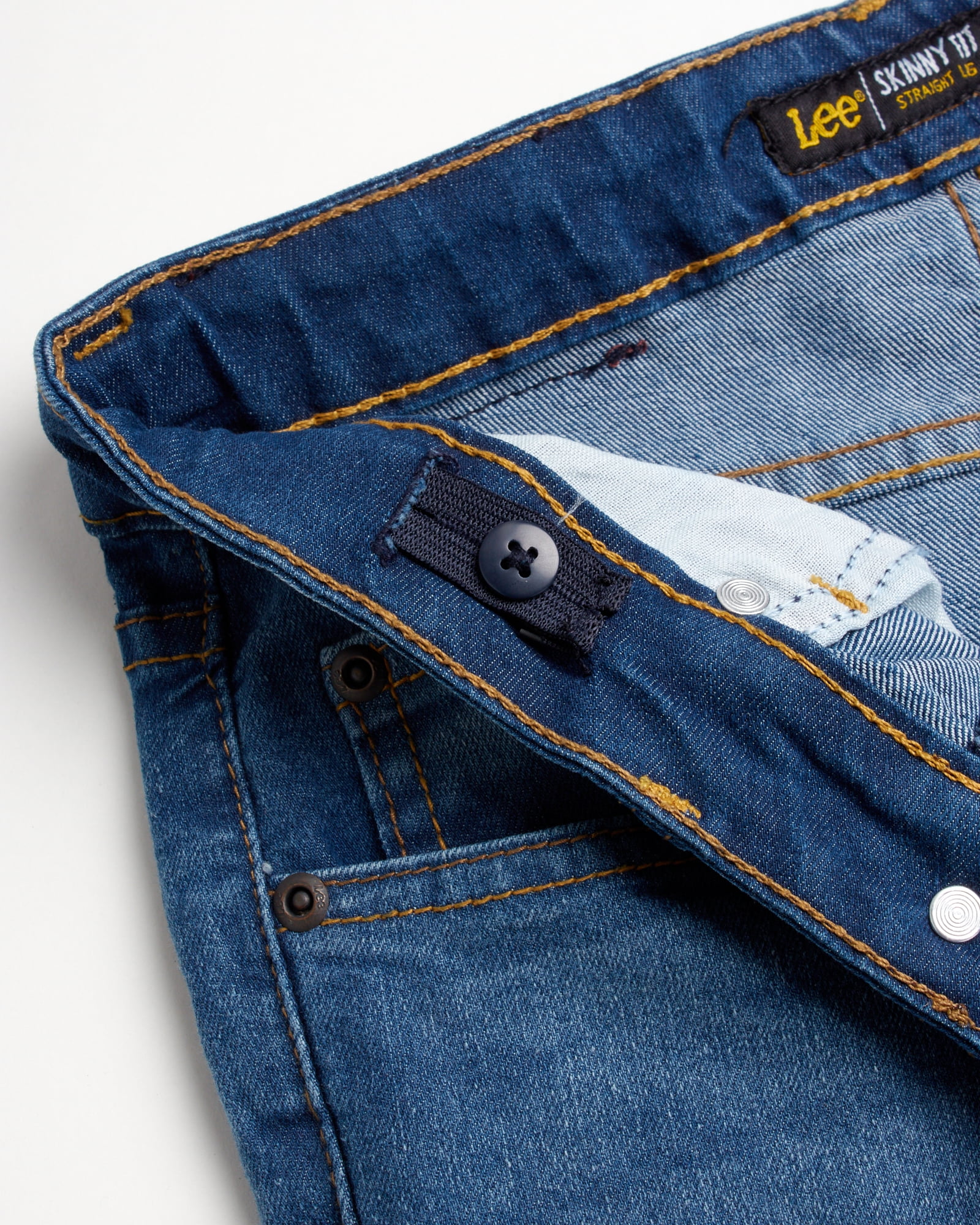 Lee Boys' Skinny Fit Denim Jeans - Ultra Stretch Casual Pants for