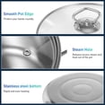 thumbnail image 3 of HAMPPLIES 5Sets Cooking Utensils Set Pot Round Shape For Cooking Soup 20.5X20.5X10.0In, 3 of 8