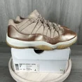 thumbnail image 3 of Ni - ke Ni - ke Air Jordan 11 Retro Low Rose Gold Tan Womens 7 AH7860-105 Sneakers Shoes OG, 3 of 5