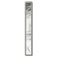 thumbnail image 2 of ArtToFrames 4" x 37" Silver with Stained Grey Picture Frame, 4x37 inch Silver Wood Poster Frame (WOM-4767), 2 of 7