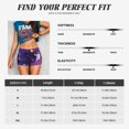 thumbnail image 6 of Lsque Astronaut Pattern High Waisted Biker Shorts for Women-Tummy Control Fitness Athletic Workout Running Yoga Gym Shorts,Moisture-Wicking-XX-Large, 6 of 9