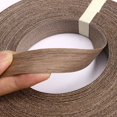 thumbnail image 3 of Skelang Bandas de borde de chapa de madera de nogal, prepegado, termoadhesivas, con adhesivo termofusible, cinta de madera flexible (3/4"?50'), 3 of 5