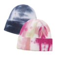 thumbnail image 3 of Jumpingount Moda Streetwear Hip Hop Caps Winter Warm Knitted Hat Tie Dye Print Warm para mujeres niñas Sombreros No.1 Jumpingount AP007361-01, 3 of 6