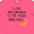 thumbnail image 4 of Inktastic I Love My Abuela to the Moon and Back Youth T-Shirt, 4 of 5