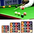 thumbnail image 2 of 25mm/32mm/38mm Children Mini Billiard Table Balls Set Small Resin Pool Cue Balls, 2 of 17