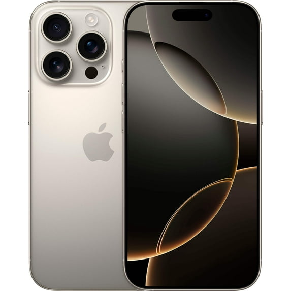 Restored Apple iPhone 16 Pro - Carrier Unlocked - 512GB Natural Titanium (Refurbished)