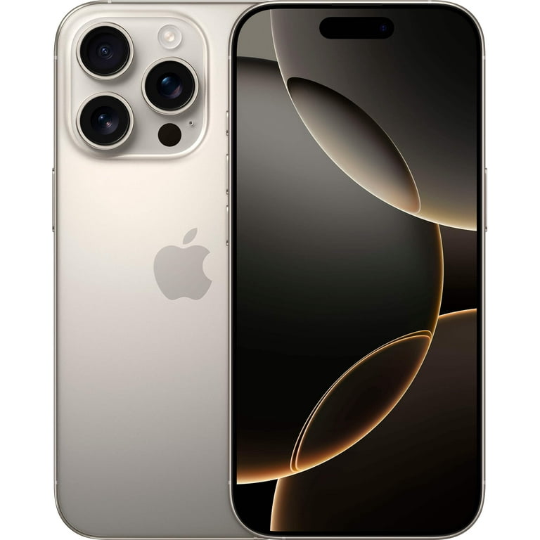 Restored Apple iPhone 16 Pro - Carrier Unlocked - 256 GB Natural