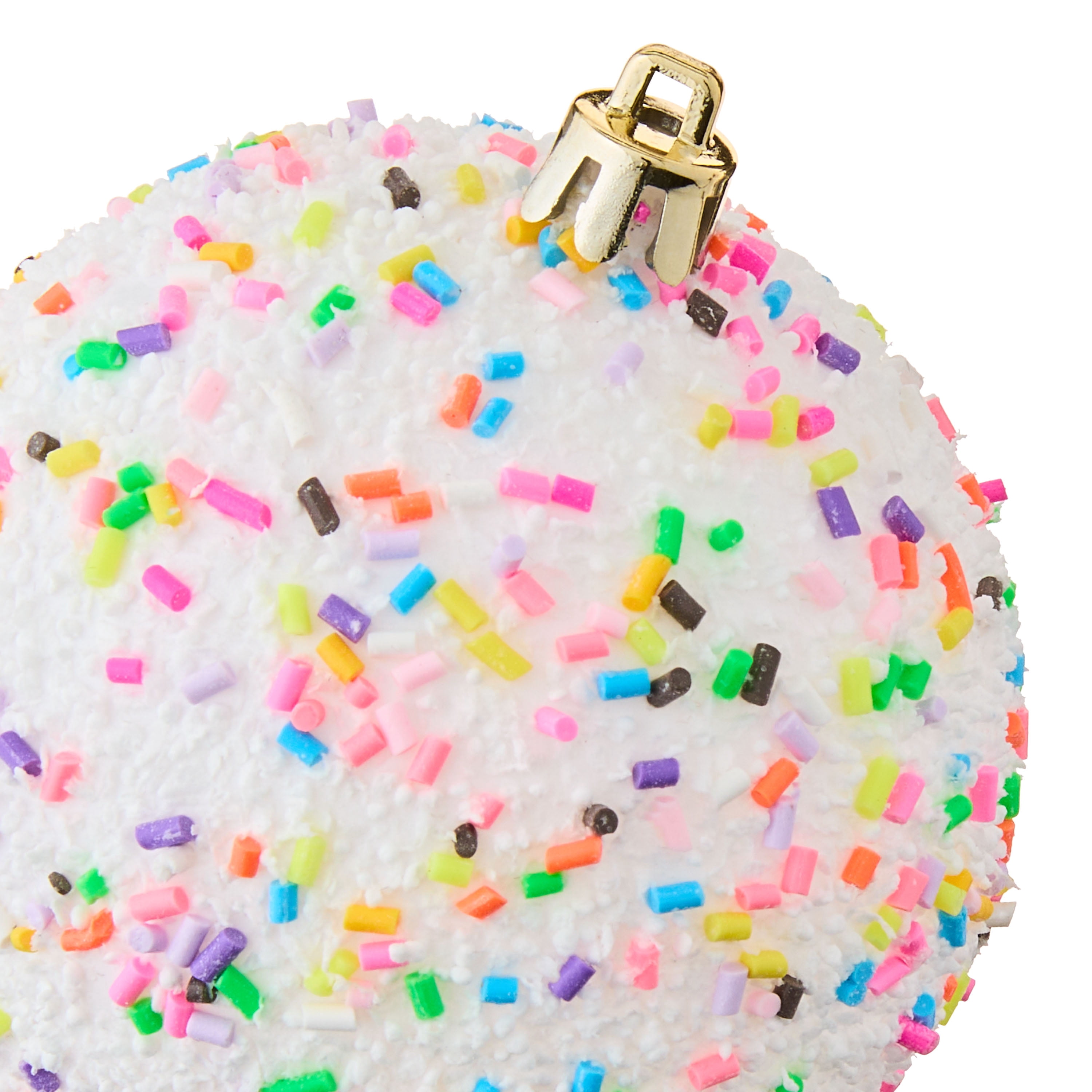 Candy Shatterproof Christmas Ball Ornaments, 9.5 in, 75 Count, by Holiday Time