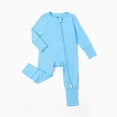 thumbnail image 6 of PatPat Baby Boy Clothes Bamboo Viscose Snug Fit Baby Sleepers 2-Way Zipper Dinosaur Baby Pajamas Jumpsuits Outfit Gift for Baby 0-3M, 6 of 14