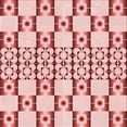 thumbnail image 1 of Ahgly Tapis d'Intérieur Lavable en Machine Carré Rouge Pamplemousse, 6 Pieds Carré, 1 of 7
