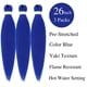 thumbnail image 2 of Cabello trenzado Gozill Blue, preestirado, sintético, 26 pulgadas, 2 of 9