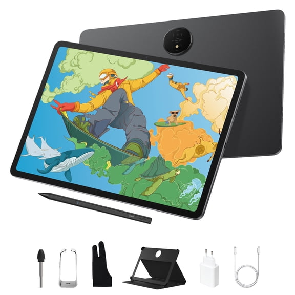 UGEE UT3 Drawing Pad, Standalone Graphics Display with 14.25" IPS LCD Touchscreen, 8GB 256GB, Android 14