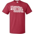 thumbnail image 3 of Inktastic Nebraska Silhouette Mandala T-Shirt, 3 of 5