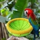 thumbnail image 4 of Nido de pájaro suave, cama colgante de cuerda de algodón, jaula cueva para pájaros, casa para loros y cacatúas. Verde, 4 of 6