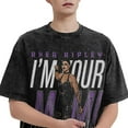 thumbnail image 3 of Rhea Ripley Vintage Oversized Shirt Men's Short Sleeved Tops Women's Crew Neck Graphic Tees, 3 of 5