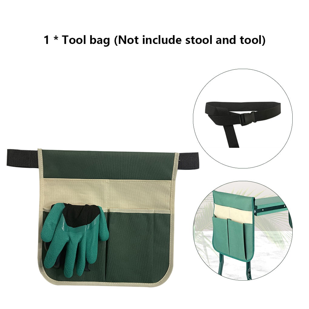 Details about   Portable Garden Kneeler Tools Pouch Tools bag for Knee Stool Storage Bag 