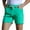 Mint Green, variant on cfhntfmh Sweat Shorts for Men Soft Elastic Waisted Cargo Shorts with Pockets Big and Tall Comfy Stretch Workout Running Shorts