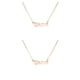thumbnail image 3 of Collar del zodiaco Sonducket con colgante delicado en oro rosa, 3 of 6