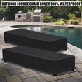 thumbnail image 3 of Fundas para Sillones de Patio GoldenRaindrop Impermeables Paquete de 2, 3 of 7