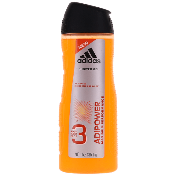AdiPower By Adidas For Men Shower Gel 3 - in - 1 13.5oz NEW