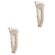 thumbnail image 4 of Qarigey Pantalones anchos de verano de poliéster con bolsillos para mujer - Manténgase fresco y cómodo todo el día Transpirable Type1 NO1, 4 of 6