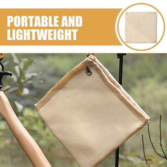 Supvox Down Camping Blanket for Outdoor Insulated Blanket Fiberglass Fabric 1Set