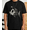 Black-4, variant on Men's Walleye Fishing Sunset Striped Graphic T-Shirt M-5XL