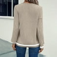 thumbnail image 7 of Wensltd Lightweight Sweater for Women Casual Long Sleeve Pullover Daily Wear Regular Fit Leisure Top Fall Solid Color Basic Knitwear, 7 of 7