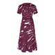 thumbnail image 2 of Vestido de Manga Corta para Mujeres Vestido de Verano de Cuello Redondo Impreso, Poliéster de Tamaño Verdadero Diario Y Vestido de Fiesta, 2 of 4
