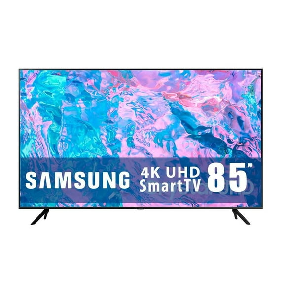 TV Samsung 85 Pulgadas Crystal UHD 4K Smart TV LED UN85CU7010FXZX