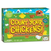 Peaceable Kingdom Count Your Chickens! Toddler Board Game For 3 Year Olds and Up