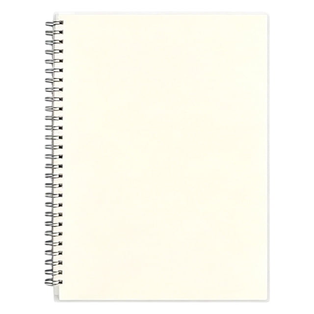 Spiral Notebook,Small Pocket Journal Notebook 4.13X5.7 Inch,80 Sheets (160 Pages),Transparent Plastic Hardcover Spiral Notebooks,Portable Notebook for Office,Writing,Note Taking,Journaling,Blank
