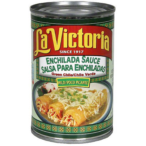 La Victoria Mild Green Chile Enchilada Sauce, 10 oz (Pack of 12