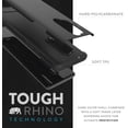 thumbnail image 6 of TUDIA Merge OnePlus 8 Pro Case Military Grade Dual Layer Drop Protection - Matte Black, 6 of 7