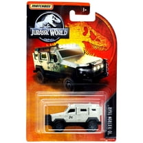 Jurassic World Matchbox '10 Textron Tiger Diecast Vehicle (Grey, 2019)