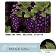 thumbnail image 2 of Grape Area Rugs: Polyester Non-Slip Kitchen Mat Office Rug - Machine Washable, 2 of 6
