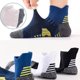 thumbnail image 5 of Granjero Gordo 6 pares de calcetines sin costuras, calcetines cortos antideslizantes de cintura baja para deportes, running, forro invisible, negro, M (talla: 40-44), 5 of 5