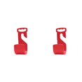 thumbnail image 2 of Billuyoard Soporte de manguera Soporte de tubería Estante de almacenamiento Instalación práctica Accesorios para el hogar Colgador de Rojo 23.5 cm * 11 cm * 9 cm 2piezas, 2 of 6