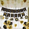 thumbnail image 4 of AQITTI 28 Pcs Graduation Party Decorations Congrats Grad Banner Class Of 2024 Cake Toppper Graduation Cupcake Toppers Balloon For High School College University Graduation Party Supplies, 4 of 8