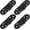 Black, variant on Silver Butler Tray Hinge - Heavy Duty Folding Flip Top 180 Degree Hinge for Folding Tables & Furniture Accessories - 3.1x1.16in